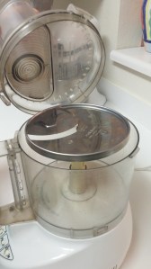 Assembly of chopping attachment