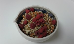 sprouted quinoa and yam salad